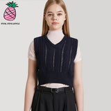 クロップドニットベスト/CROPPED KNIT VEST