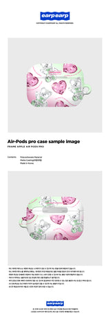 CRYSTAL MERRY PATTERN-PINK(AIR PODS PRO-HARD) (6602465673334)