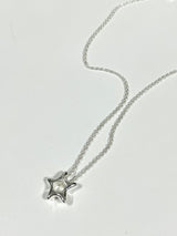 white star Necklace