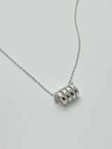 [ZEROBASEONE SEOKMATTHEW] silver925 roll Necklace