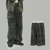 Stae cargo denim pants