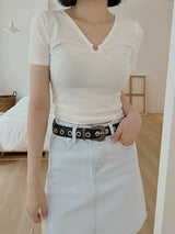 ピアス Tシャツ / Piercing T-shirt (3color)
