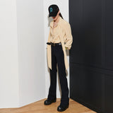 MORGAN BOOTSCUT PANTS, CHARCOAL (6629509431414)