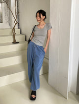 ロキシーデイリーUネックTシャツ / Roxy Daily U Neck T-shirt (6color)