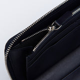 クロコダイルエンボラージウォレット/CROCODILE EMBO LARGE WALLET-NAVY