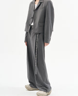 ロンドアイレットスラックス / [自主製作] Lond Eyelet Slacks (2 color)
