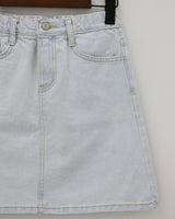 アイスライトブルーミニスカート/no.6176 Ice Light Blue Mini Skirt