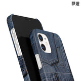 denim blue matt case