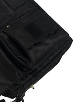 パッデッドカーゴポケットクロスバッグ / Padded Cargo Pocket Cross Bag (Black)