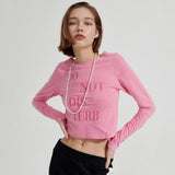 DNDB長袖Tシャツ/DNDB Long sleeve T-shirt [Melange Pink]