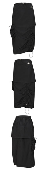 PUSH SKIRT IN BLACK