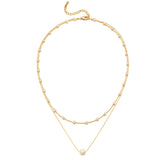 lulu pearl layered necklace (6690638069878)