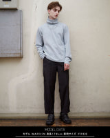バックジップタートルネックロングスリーブカットソー/ BACK ZIP TURTLENECK L/S (4574075617398)
