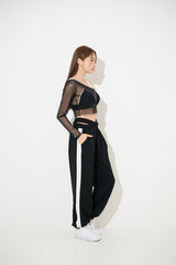 サムホールシルクロップTシャツ / TOP(9330) Thumbhole Siru Crop Tee