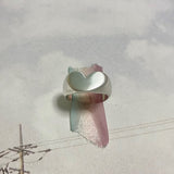 ミニウォームハートリング / Mini warm heart Ring