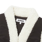 チェリーファーパディングベスト / CHERRY FUR PADDING VEST [BLACK]