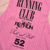 レザースリーブケーブルニットセーター/[UNISEX] Leather-Sleeve Cable-Knit Sweater (Pink)