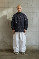 ロゴパッディングジャンパー/BSR2223FWJK007 BEARRABBIT LOGO PADDING JUMPER NAVY