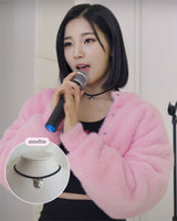 メルビーザキャットシリーズ - キャットフェイスチョーカー / Melbie the Cat Series - Cat Face Choker (Silver ver.) (FIFTY FIFTY Aran, Alice Sohee Necklace)