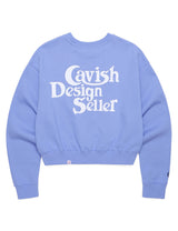 Wセラーロゴスウェットシャツ/W SELLER LOGO SWEATSHIRT SKY BLUE(CV2CSFM466A)