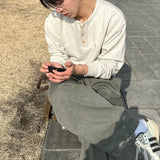 リベットポケットカチオンウォッシングデニム