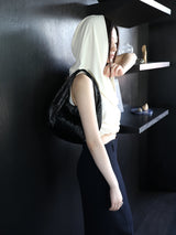 Egg Mini Bag _ Metallic [Black]