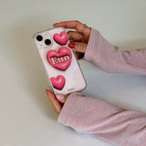 コーラルパラダイスハートバルーンケース / Coral Paradise Heart Balloon Case (Jelly Hard)