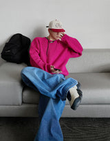コージーウールニット / No.9860 cozy wool KNIT (5color)