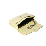DOT Compact Keyring Card Wallets pale lemon