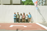 マルチボーダーコラボレーションSS Tシャツ / Multi border collaboration SS tee I Younger Song x mahagrid