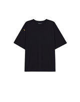 YELLOW TAP OVERSIZED T-SHIRT BLACK (6691422273654)