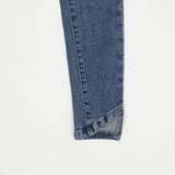 スパンデックススリットヘムスキニージーンズ/SPANDEX SLIT HEM SKINNY JEAN [6878]