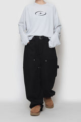 Flame Canvas Wide Pants
