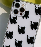 ソフトビーンブラックフォーンケース / Soft Bean Black Phone Case