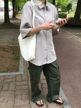 エッセンシャルハーフシャツ