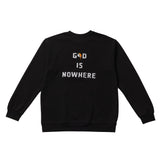 オーバーフィットスウェットシャツ/OVERFIT SWEAT SHIRT-BLACK