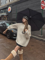 (UNISEX) エバハンドメイドオーバーニット