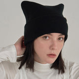 VA Label Square Beanie / Black