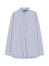 イエロータップオーバーサイズシャツ/YELLOW TAP OVERSIZED SHIRT LIGHT BLUE