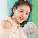 ホワイトドリームキャッチャーピアス / White Dream Catcher Piercing (LOONA Yves Piercing)
