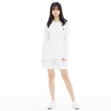 ベーシックマシュマロロングスリーブT/BASIC MARSHMALLOW LONG-SLEEVED T-WHITE