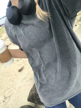 Slip down dyeing boxy t 