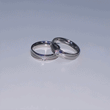  Milky Way Matte Cubic Ring