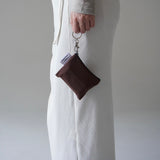 Mini keyring pouch 'Chocolate'
