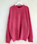 10.candy daily loosefit round knit