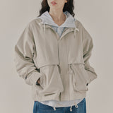 スクエアポケットフィールドジャケット / SQUARE POCKET FIELD JACKET_GREY