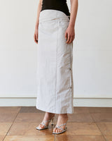 ラウンドロングスカート / ROUND STRING LONG SKIRT