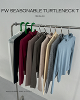 F/W シーズナブルタートルネック