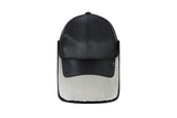 イアフラップボタンボールキャップ/EARFLAP BUTTON BALL CAP_BLACK