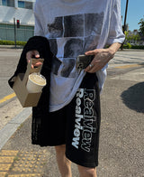 レタリングサマーショートパンツ (3 color)